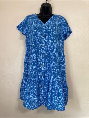 No Brand, size Small. Blue and white